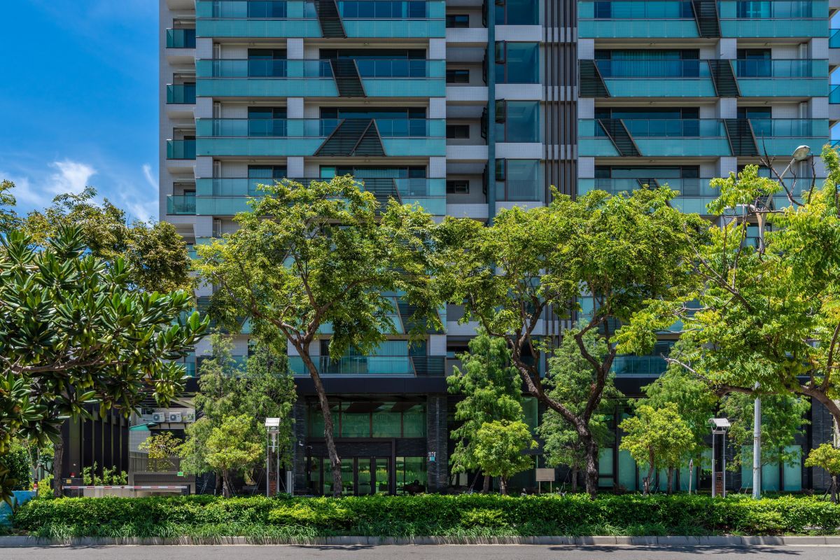 台南五期,單純26戶海綠鄰靜宅-永華海悅 台南建案永華海悅飯店住宅大樓